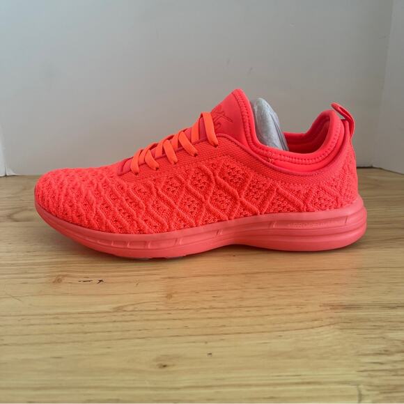 APL Women’s Techloom Phantom Impulse Red Sneaker Shoe - Picture 9 of 15